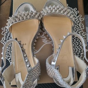 Christian Louboutin Womens Spike Sandals